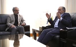 دیدار رئیس صندوق توسعه ملی با نایب رئیس اول کمیسیون امنیت ملی و سیاست خارجی مجلس شورای اسلامی